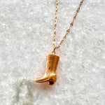 Cowboy Boot Necklace