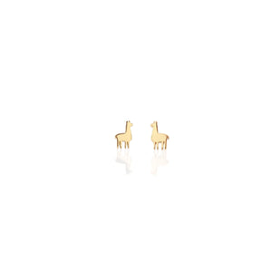 
                
                    Load image into Gallery viewer, Kris Nations Llama Stud Earrings
                
            
