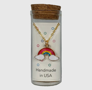 
                
                    Load image into Gallery viewer, Stratus Rainbow Necklace
                
            