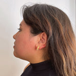 NAT + NOOR Mali Sun Hoop Earrings