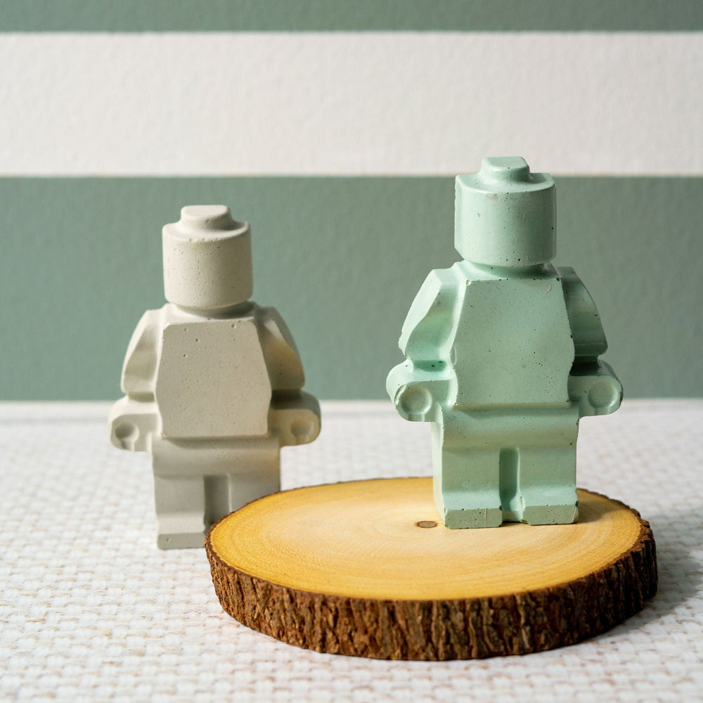 Omino Lego Grande da parete o tavolo – Mellow Concrete