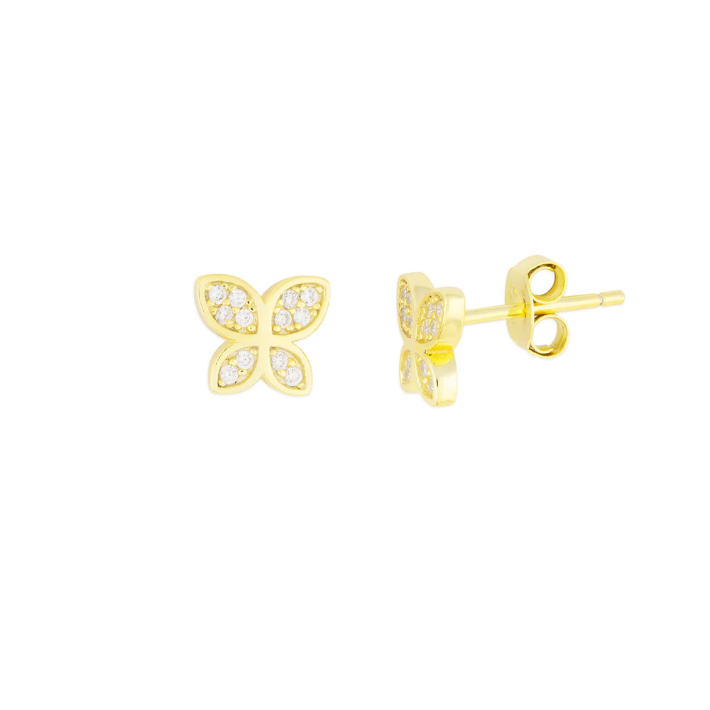 FYB Jewelry Butterfly Stud Earrings