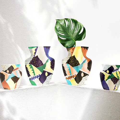 OCTAEVO Atelier Bingo Mini Paper Vase