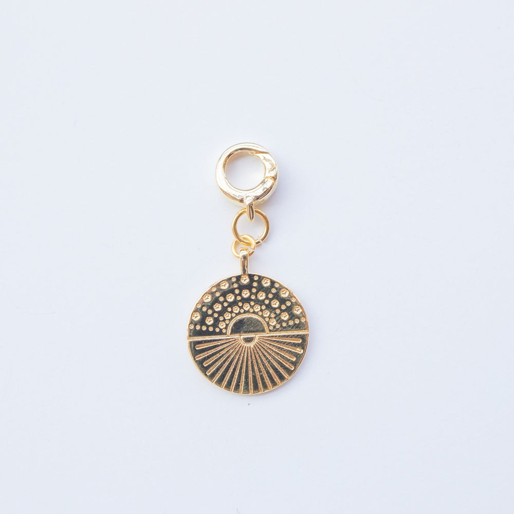 
                
                    Load image into Gallery viewer, Collections by Joya Sunrise Charm Necklace
                
            